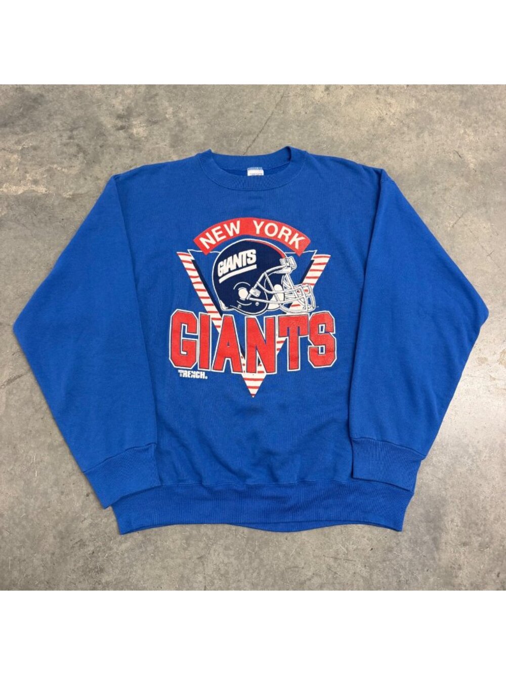 Trench 1980s New York Giants Crewneck Sweatshirt